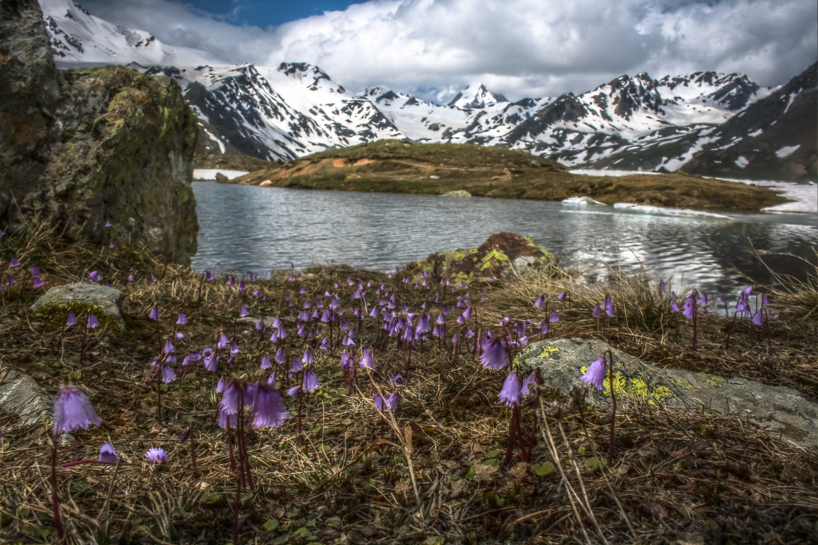 Marteller Hütte - Blick von Konzenlacke in Richtung Königsspitze