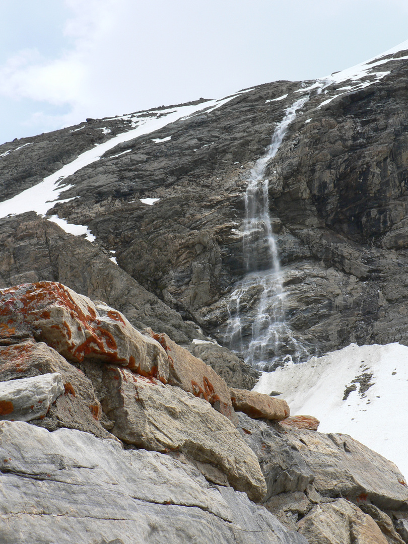 Marteltall wasserfall + die Bau / Val Martello + la diga