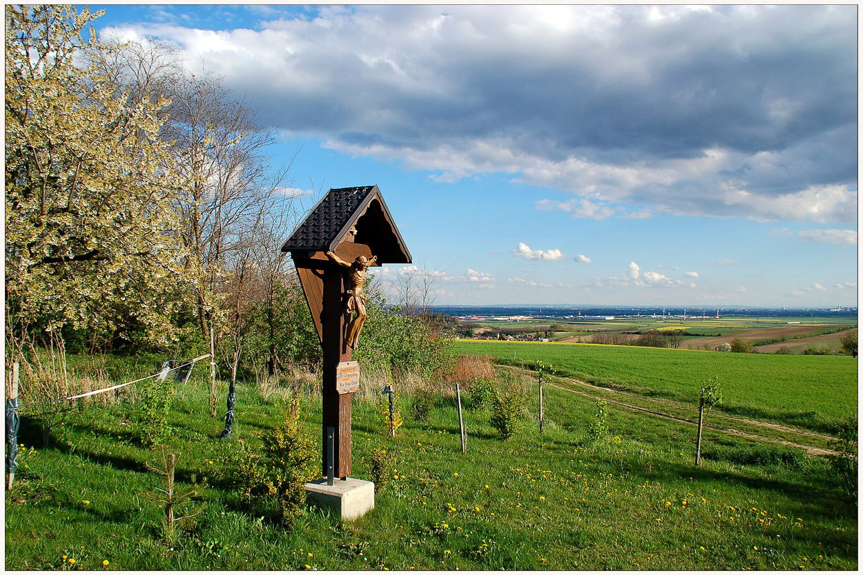 Marterl mit Ausblick