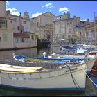 MARTIGUES LE MIROIR AUX OISEAUX PROJET HUILE SUR TOILE