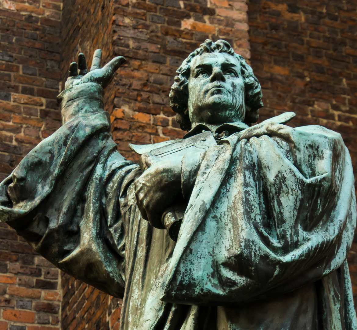 Martin Luther - Denkmal an der Marktkirche/Hannover