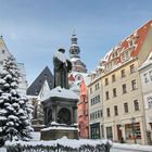 Martin Luther im Schnee
