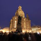 Martin Luther und Frauenkirche Dresden