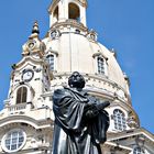 Martin Luther vor der Frauenkirche Dresden
