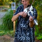 Martin Schnabel mit der Violine