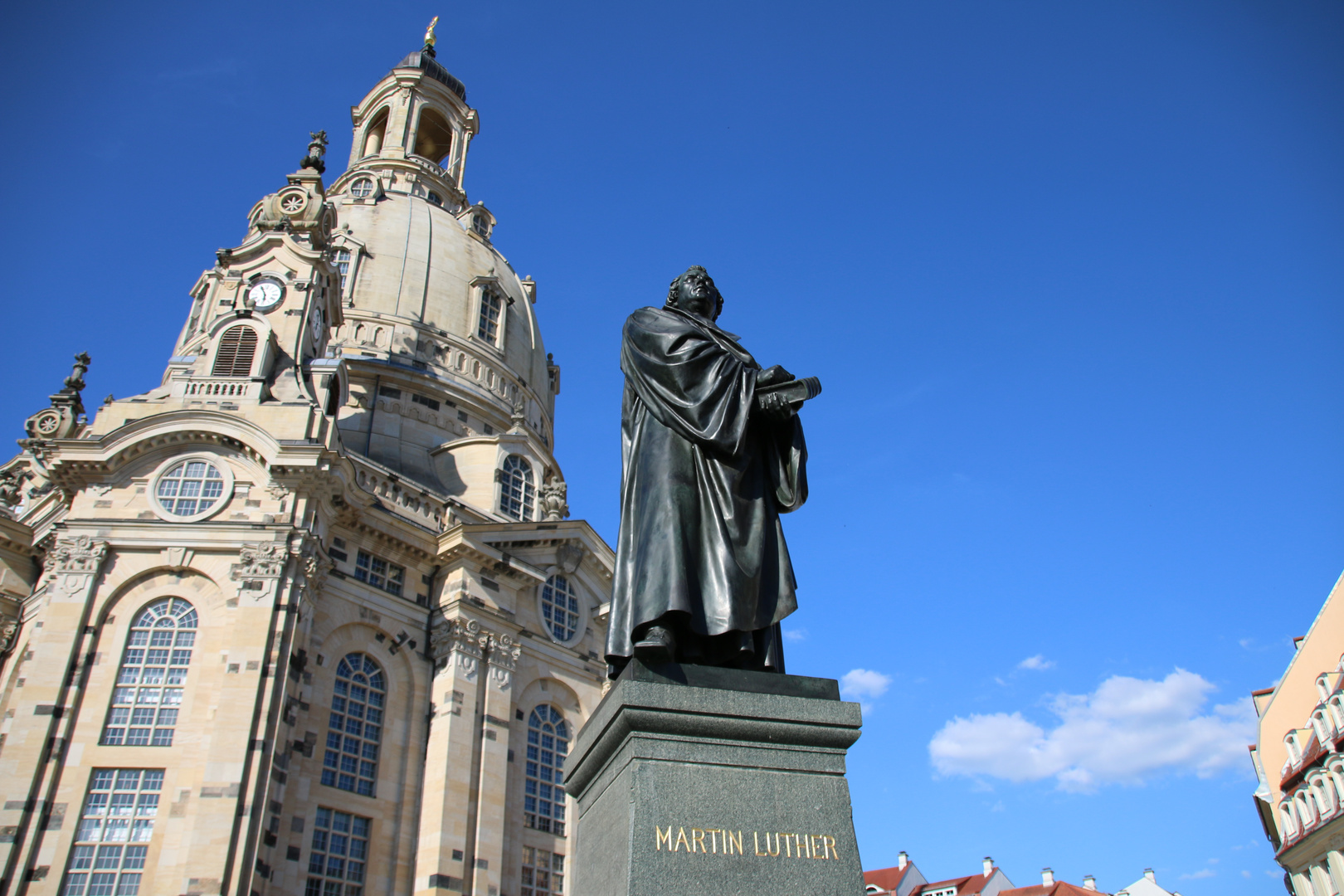 Martin und die Frauenkirche