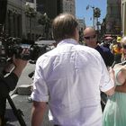 Martina Big – TV recordings for NBC on the Hollywood Blvd.