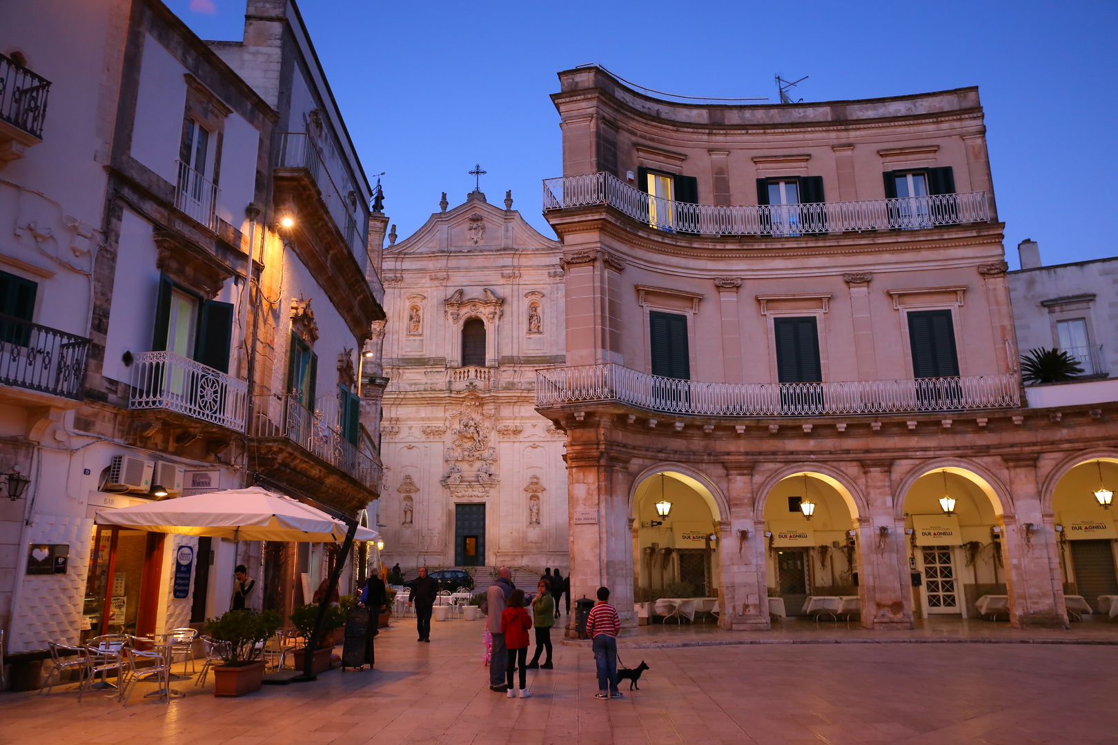 Martina Franca - Abendstimmung in Barock