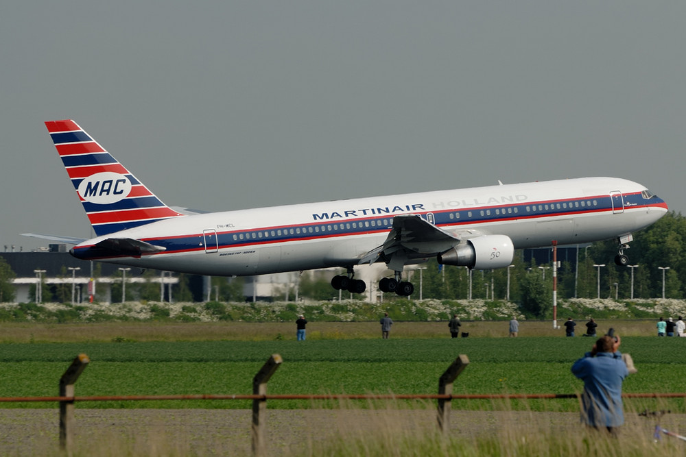 Martinair Retro-Jet in AMS (22.05.2008)