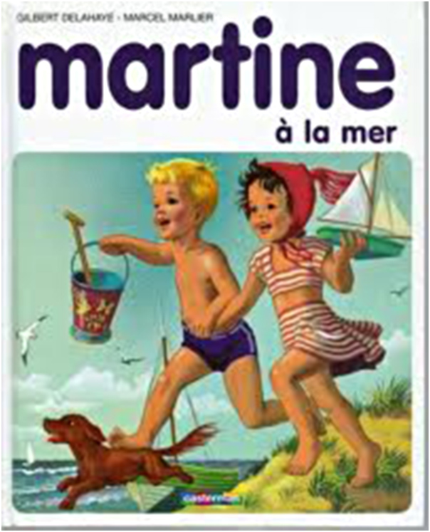 Martine à la mer