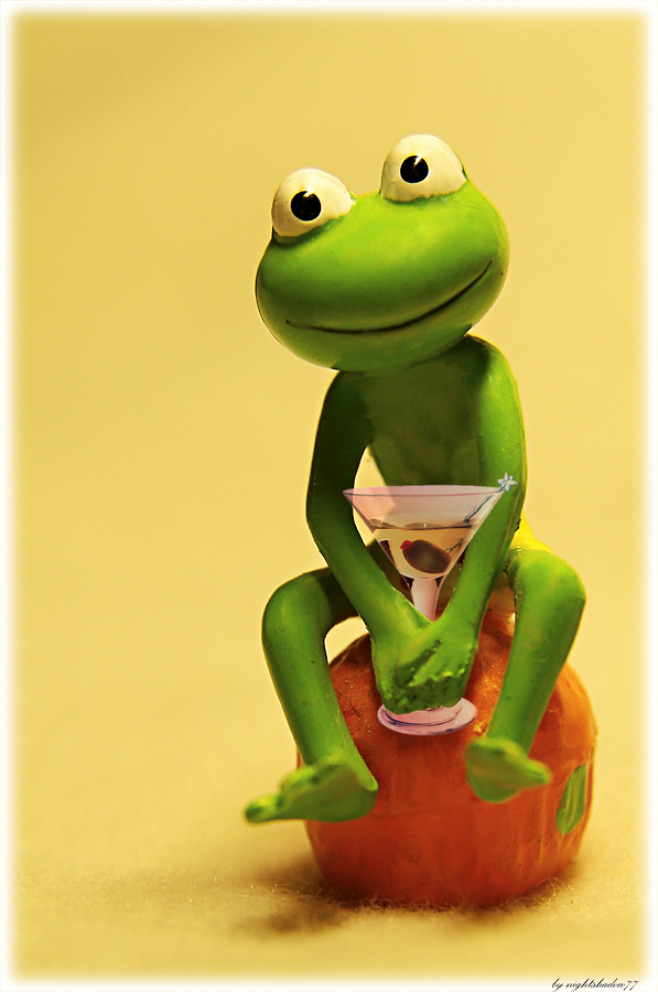martini on the frog ;o)