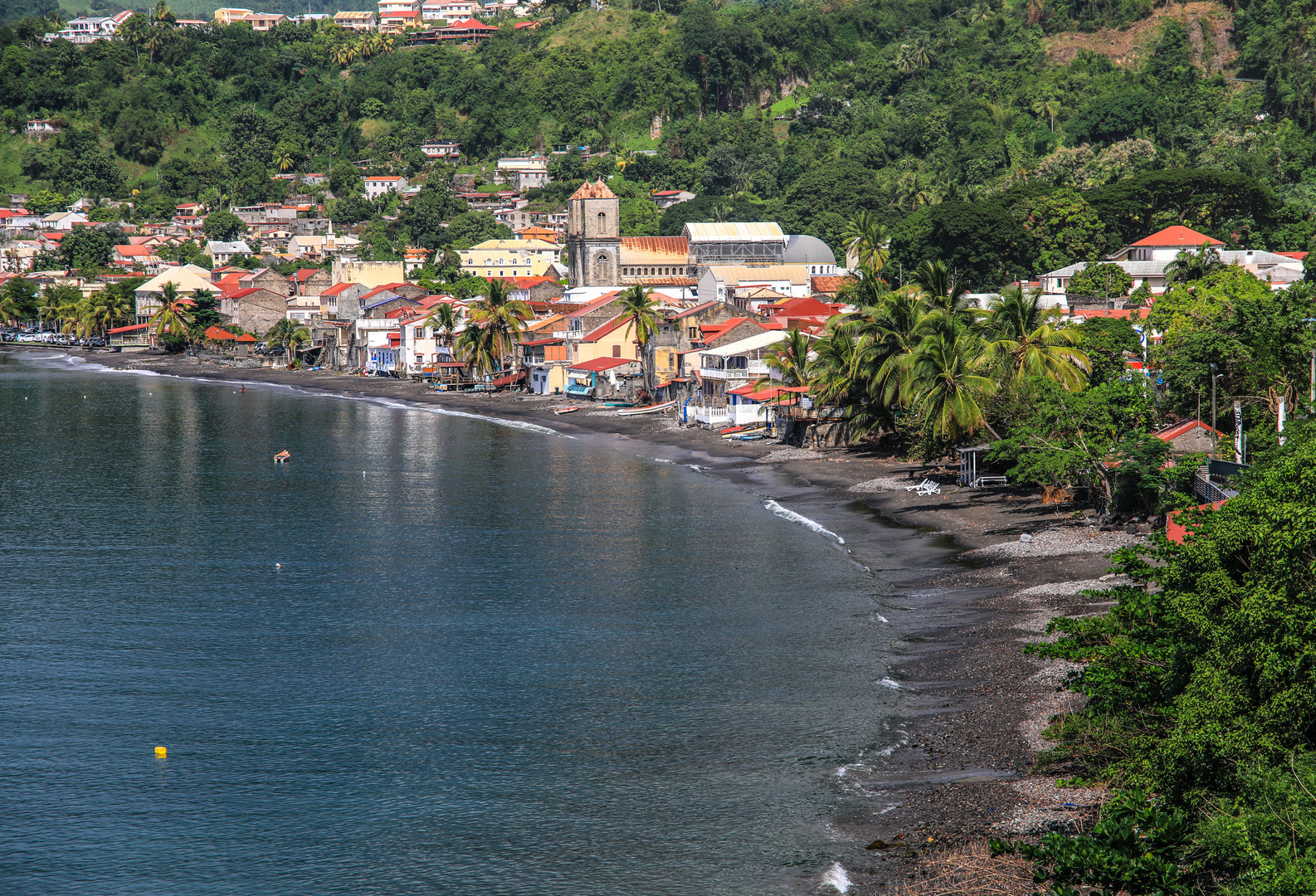 Martinique, Saint Philippe von oben