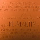 Martinsbrücke - Inschrift