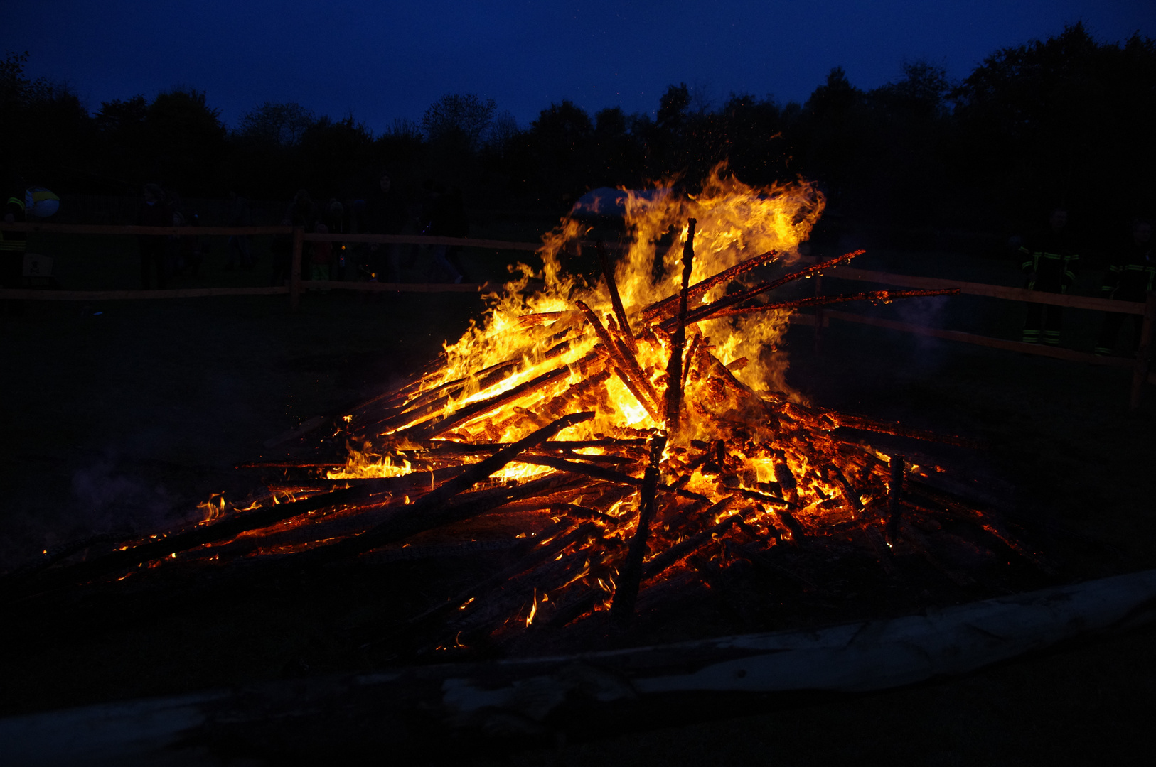 Martinsfeuer im Freilichtmuseum Lindlar