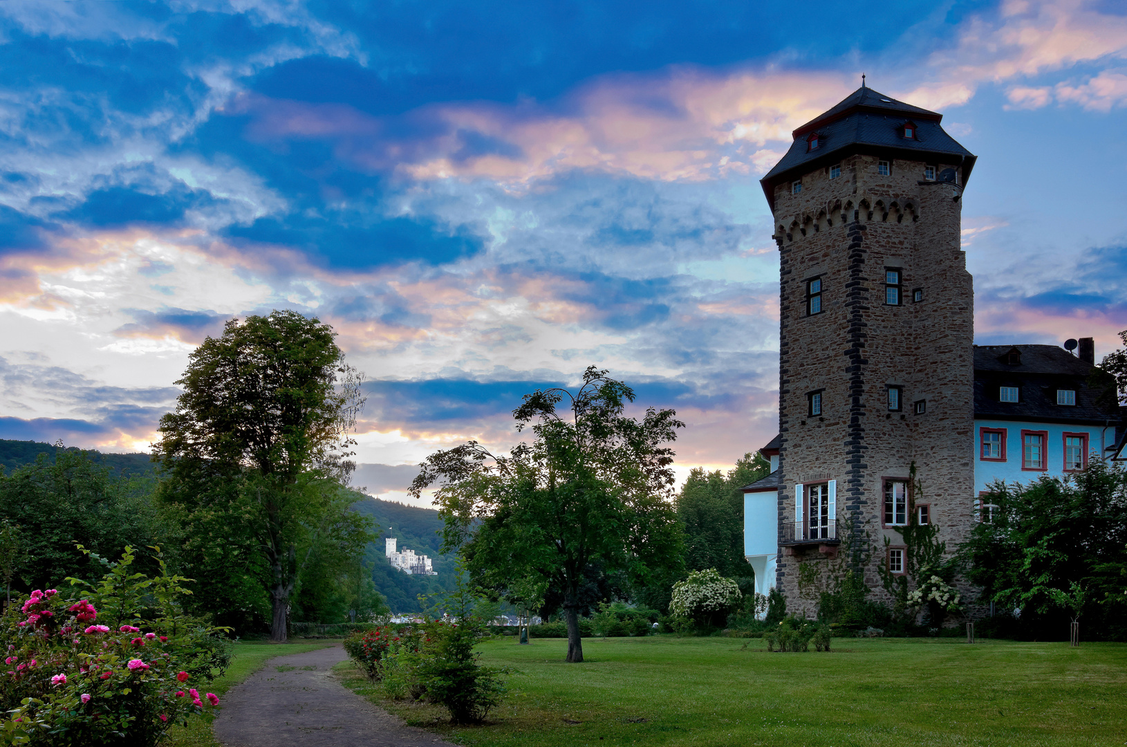 Martinsschloss, bischöfliche Zollburg, Lahnstein