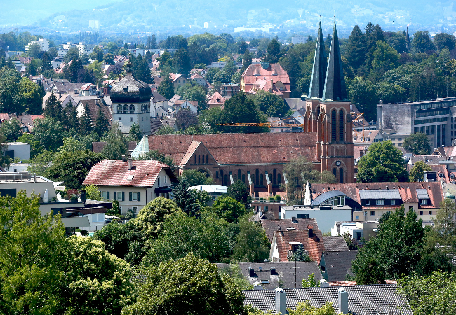 Martinsturm und Herz-Jesu-Kirche