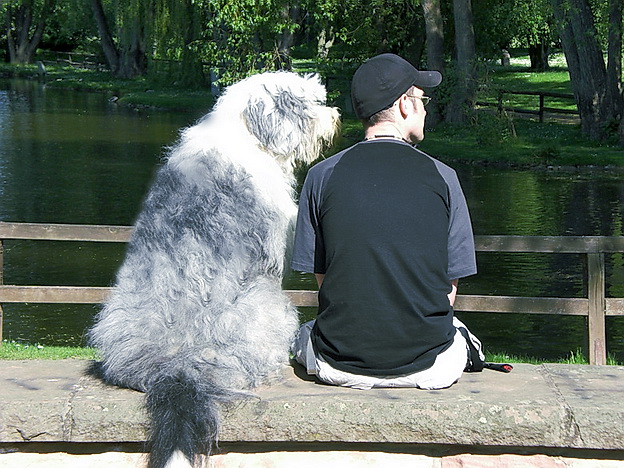 Marvin und Mirk im Park