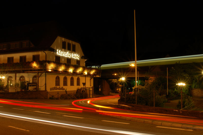 Marxzeller Mühle bei Nacht