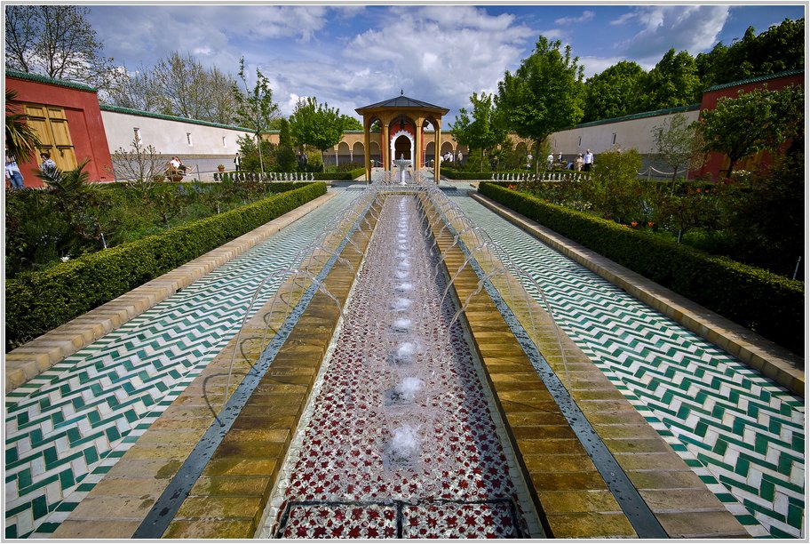 Marzahn. Gärten der Welt. Orientalischer Garten Foto & Bild