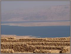 Masada and dead sea