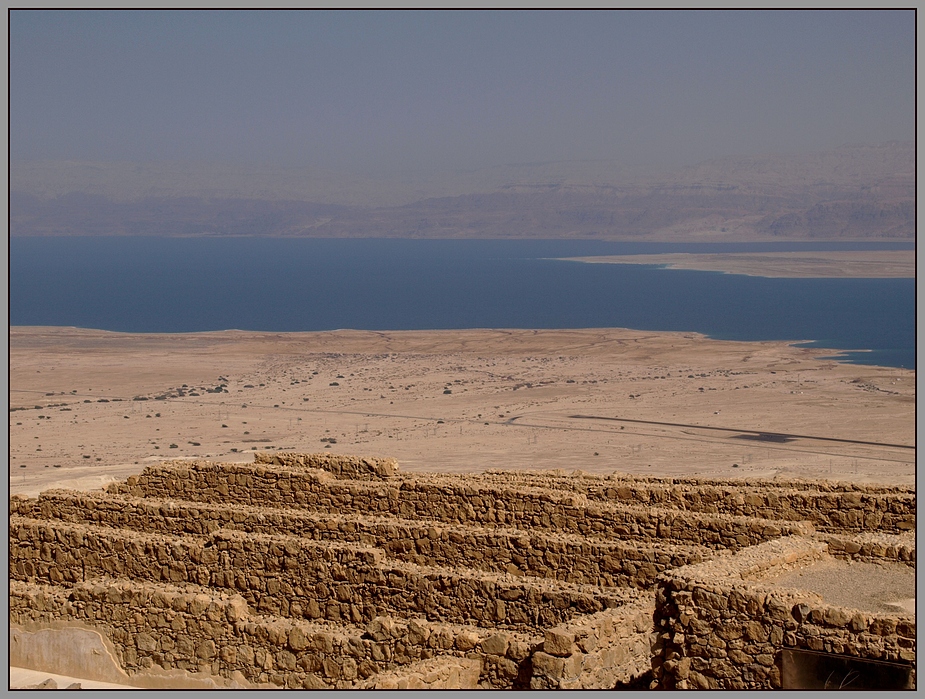 Masada und Totes Meer