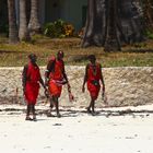 Masai am Strand
