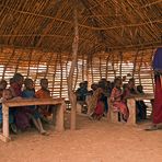 Masai Dorfschule........