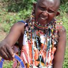 Masai-Frau in Kenia