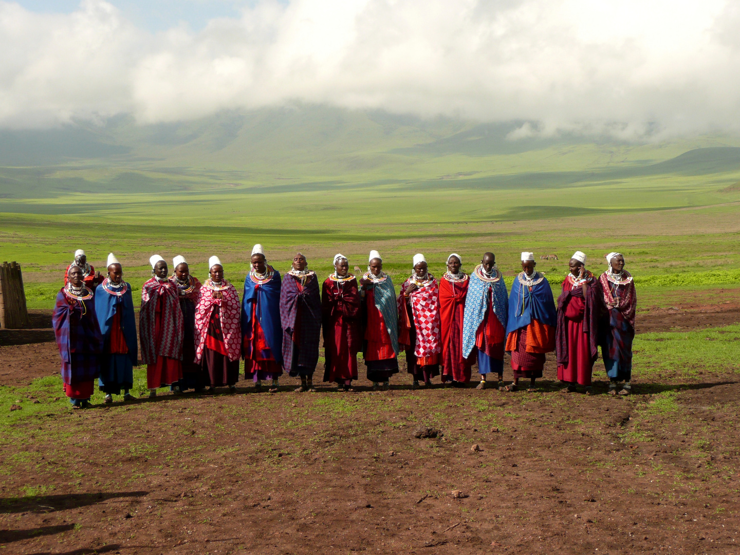 Masai in Ngorongoro conservation area