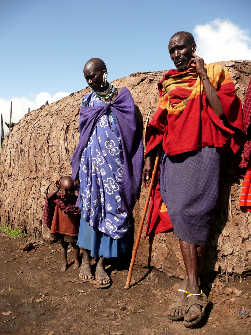 Masai in Ngorongoro conservation area