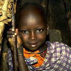 Masai-Mädchen in Kenia