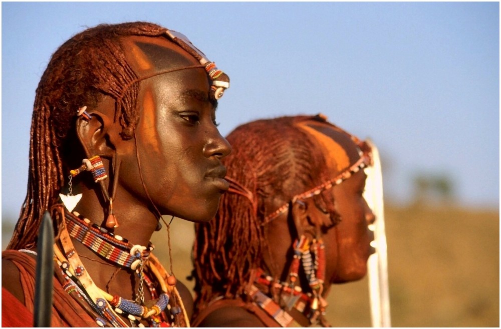 Masai Moran - Oloitokitok near Kilimanjaro/Kenya