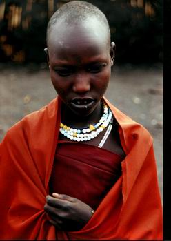 Masai young Mother