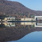  Masaryk-Staustufenkraftwerk in Usti nad Labem.