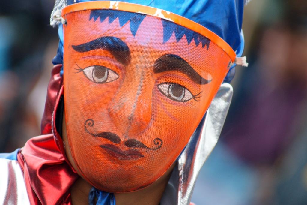 Mascara de Patrulla de Carnaval