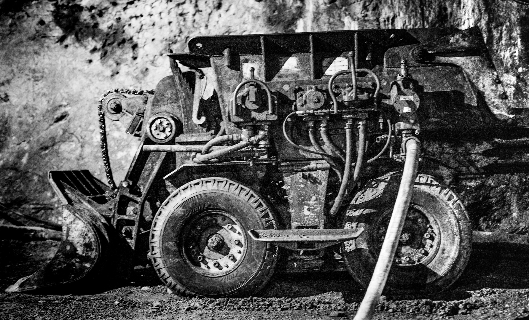 Maschine im Bergbau