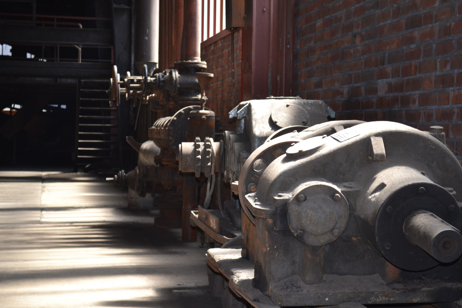 Maschinen in der Zeche Zollverein