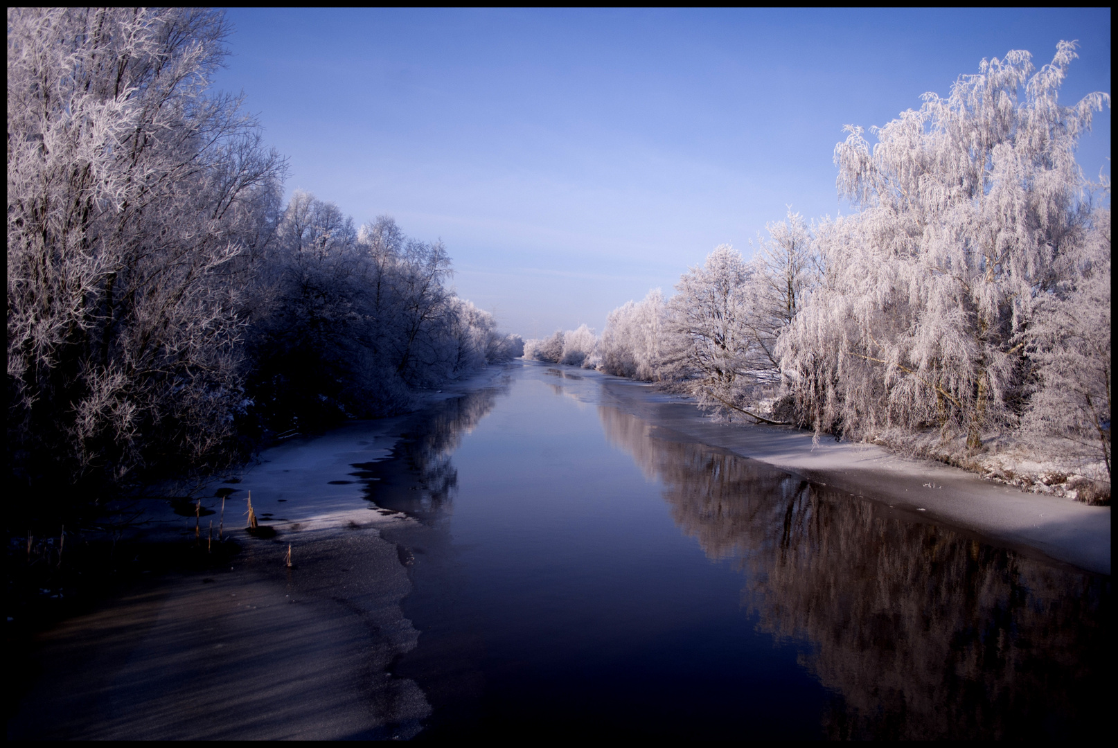 Maschinenfleet im Winter