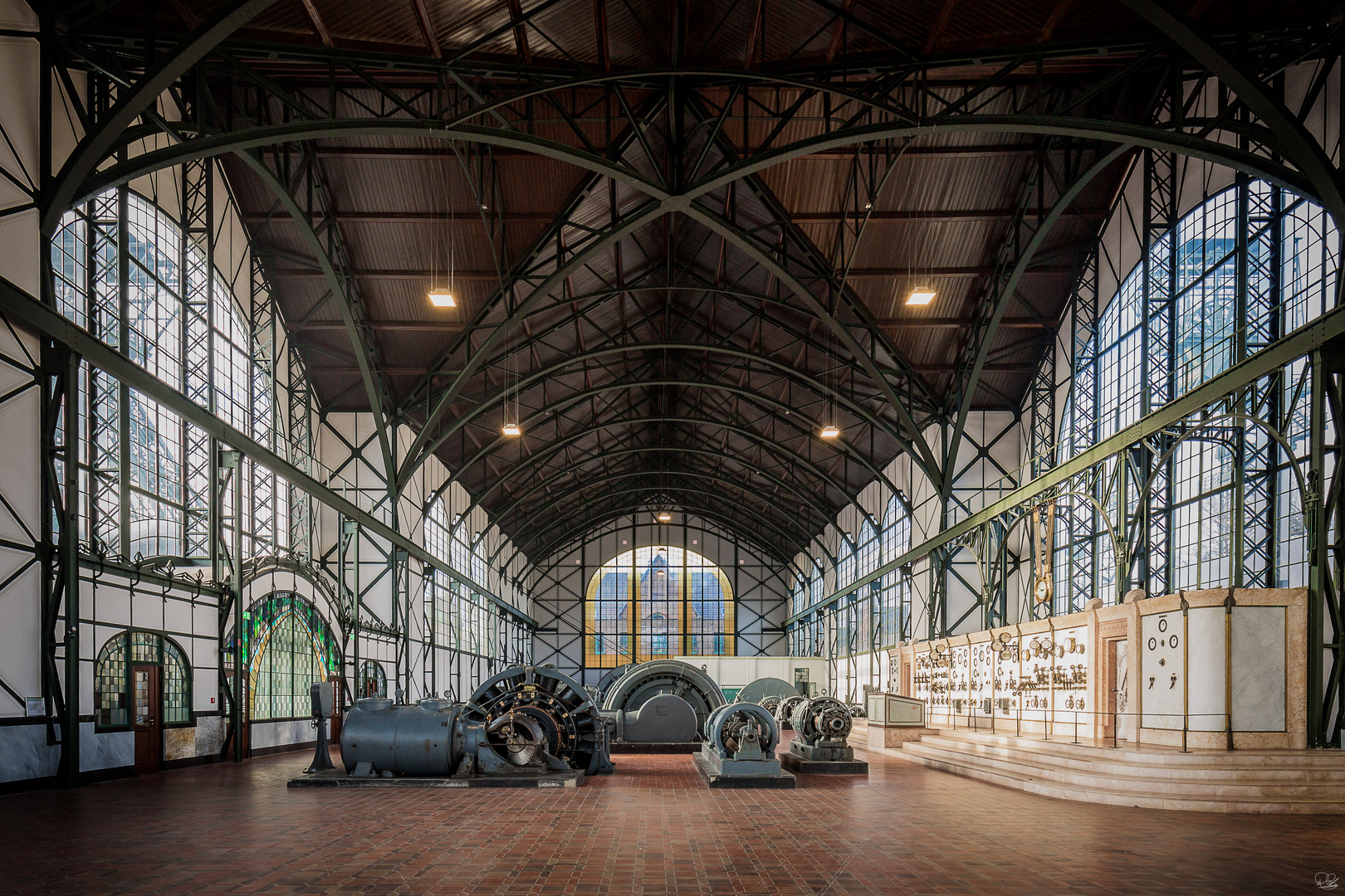 Maschinenhalle der Zeche Zollern