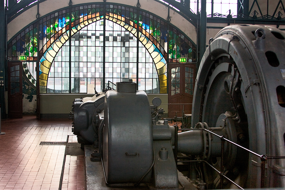 Maschinenhalle im Jugendstil