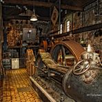 Maschinensaal in einer alten Gesenkschmiede