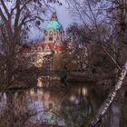 Maschpark und Neues Rathaus - Hannover