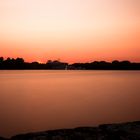 Maschsee bei Sonnenuntergang