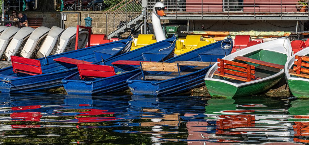 Maschsee Hannover im Spätsommer II