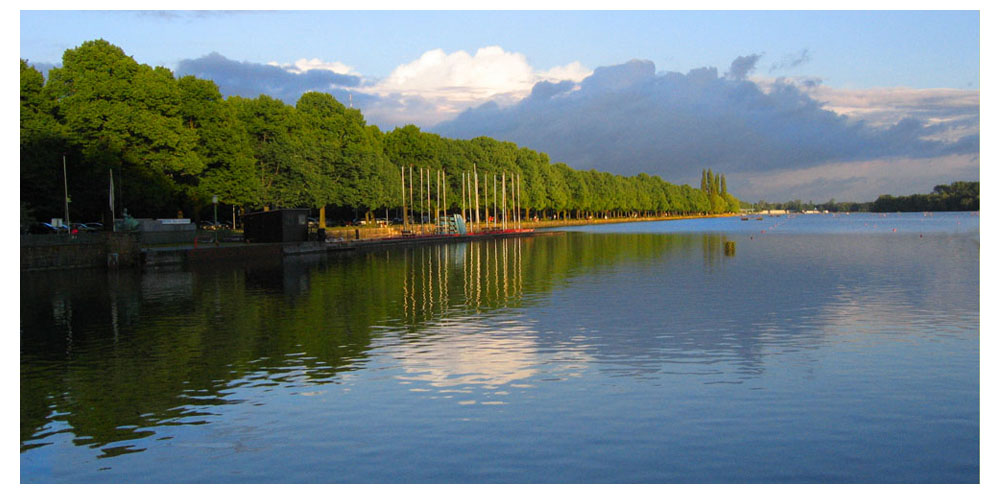 Maschsee im Juni