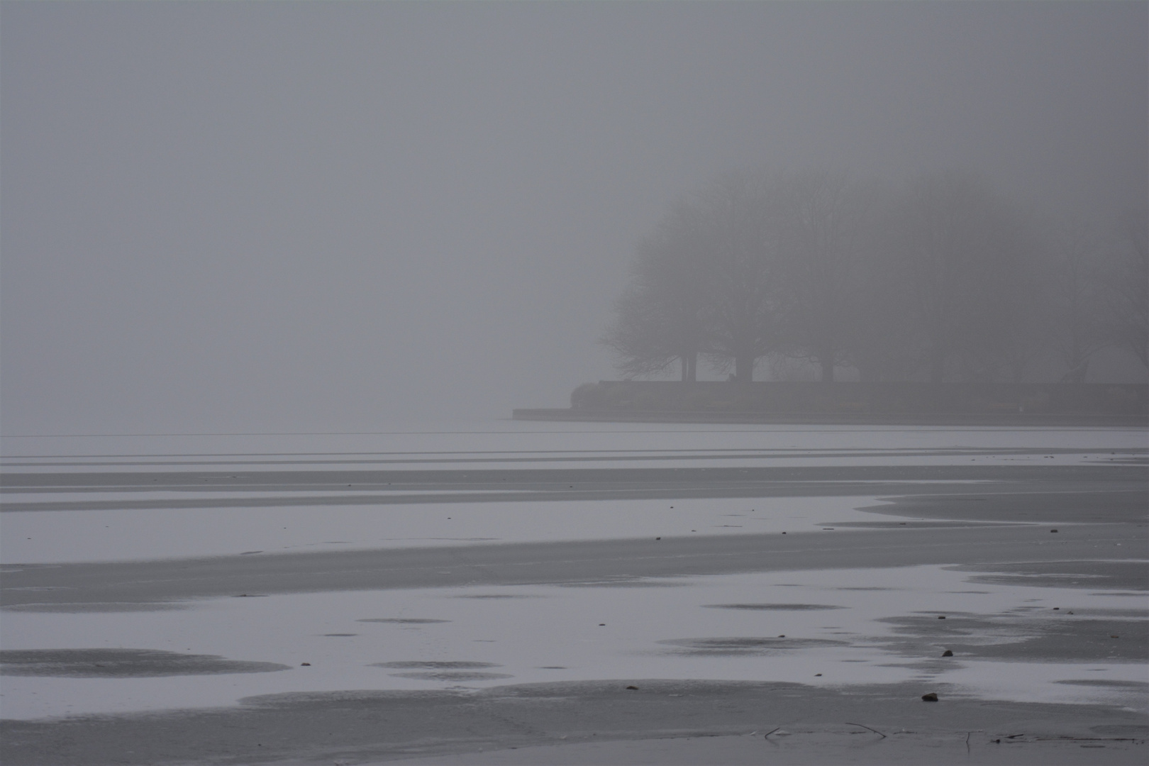 Maschsee im Winter