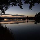 Maschsee in the evening. 