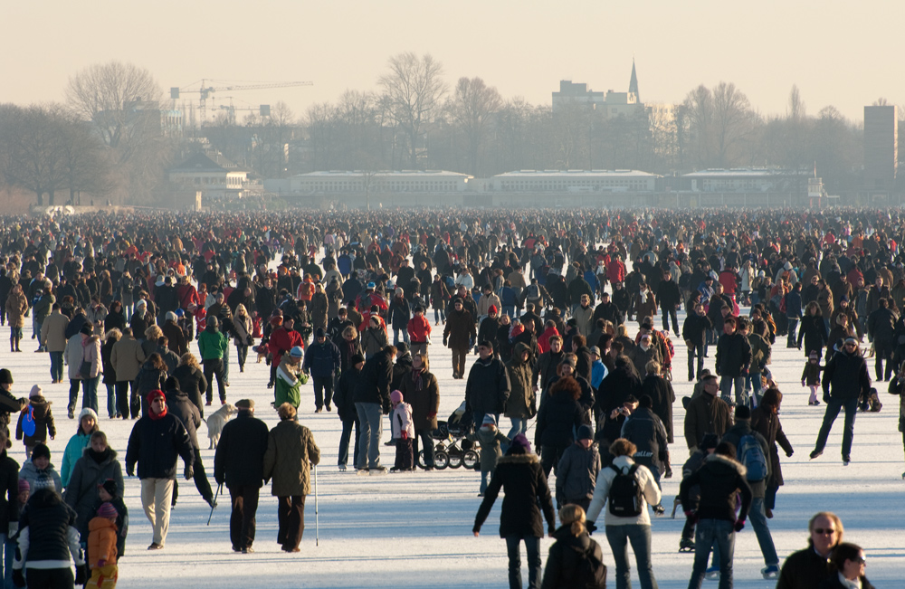 Maschseefest im Winter