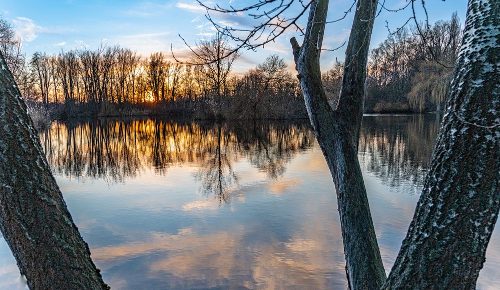 Maschteich III HannoverWülfel Foto & Bild landschaft, bach, fluss