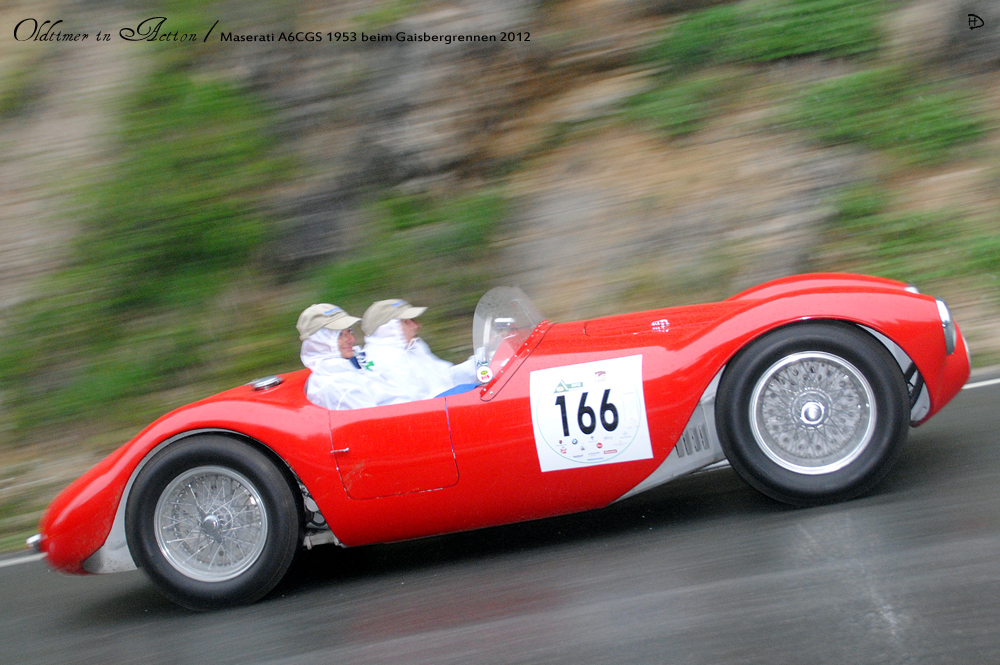 Maserati A6CGS beim Gaisbergrennen 2012